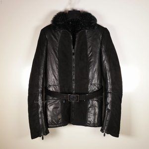 Amazing Gucci Sheepskin Coat with belt